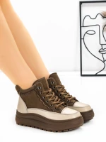 Ghete Dama din piele naturala 50278 Kaki | Advancer » Pantoful.ro