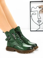 Ghete Dama din piele naturala 1935 Verde | Advancer » Pantoful.ro
