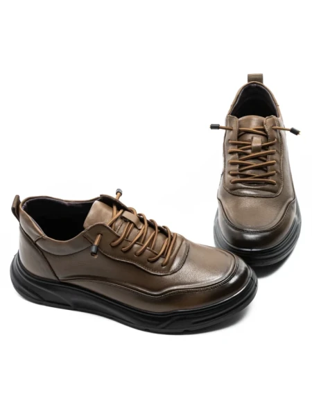 Ghete Barbati din piele naturala 919088-F Kaki | Advancer Ghete Barbati din piele naturala 919088-F KHAKI | ADVANCER