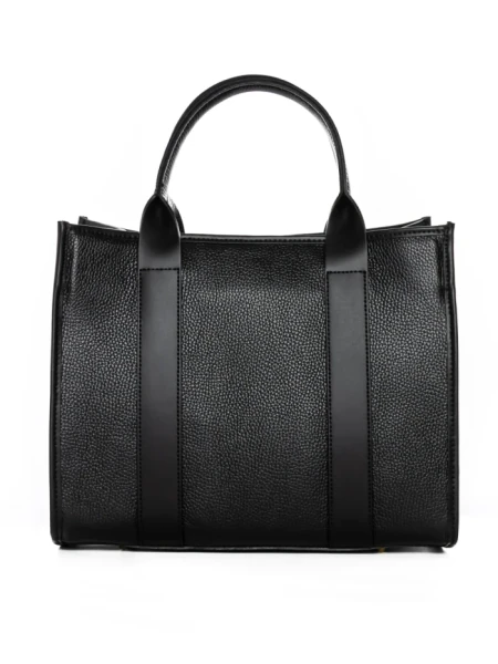 Geanta de mana din Piele Naturala GD45 Negru | Forseti Genti Dama Din Piele Naturala GD45 BLACK | FORSETI