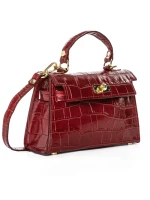 Genti Dama Din Piele Naturala GD46 WINERED | FORSETI