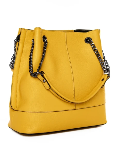 Genti Dama Din Piele Naturala GD49 YELLOW | FORSETI