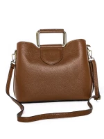 Geanta de mana din Piele Naturala GD52 Maro | Forseti » Pantoful.ro