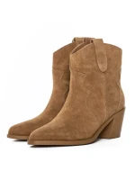 Ciocate Dama din piele naturala 52AD2 YELLOW | PANTOFUL