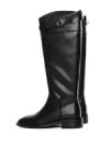 Cizme Dama din piele naturala 52AD6 BLACK | PANTOFUL