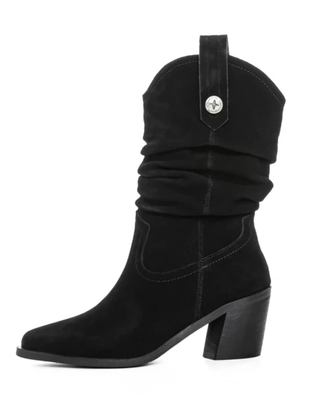 Ciocate Dama din piele naturala 52AD10 BLACK | PANTOFUL