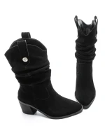 Ciocate Dama din piele naturala 52AD10 BLACK | PANTOFUL