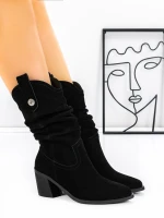 Ciocate Dama din piele naturala 52AD10 Negru | Pantoful » Pantoful.ro