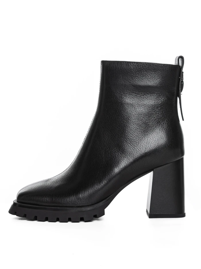 Botine Dama cu Toc gros K23574-8480 Negru | Jose Simon » Pantoful.ro