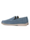 Mocasini Barbati din piele naturala 5NXE58 BLUE | PANTOFUL