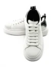 Pantofi Sport Barbati din piele naturala 3221X WHITE-BLACK | ADVANCER