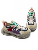 Pantofi Sport Dama din piele naturala 36899 GREEN | ADVANCER