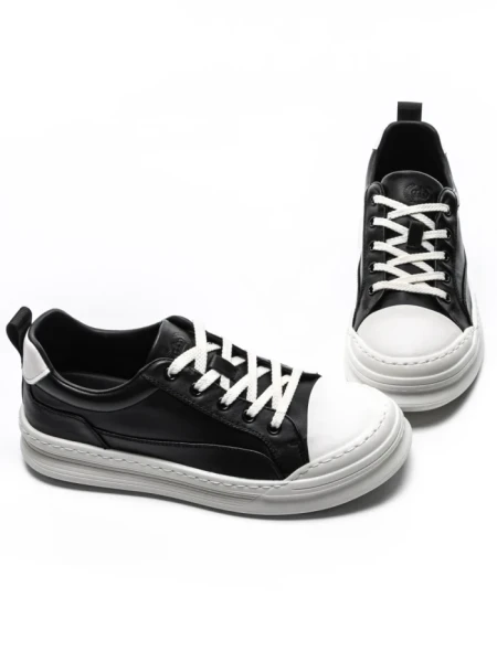 Pantofi Sport Barbati din piele naturala 5310 BLACK | ADVANCER