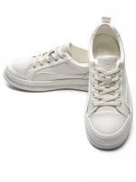 Pantofi Sport Barbati din piele naturala 5310 WHITE | ADVANCER