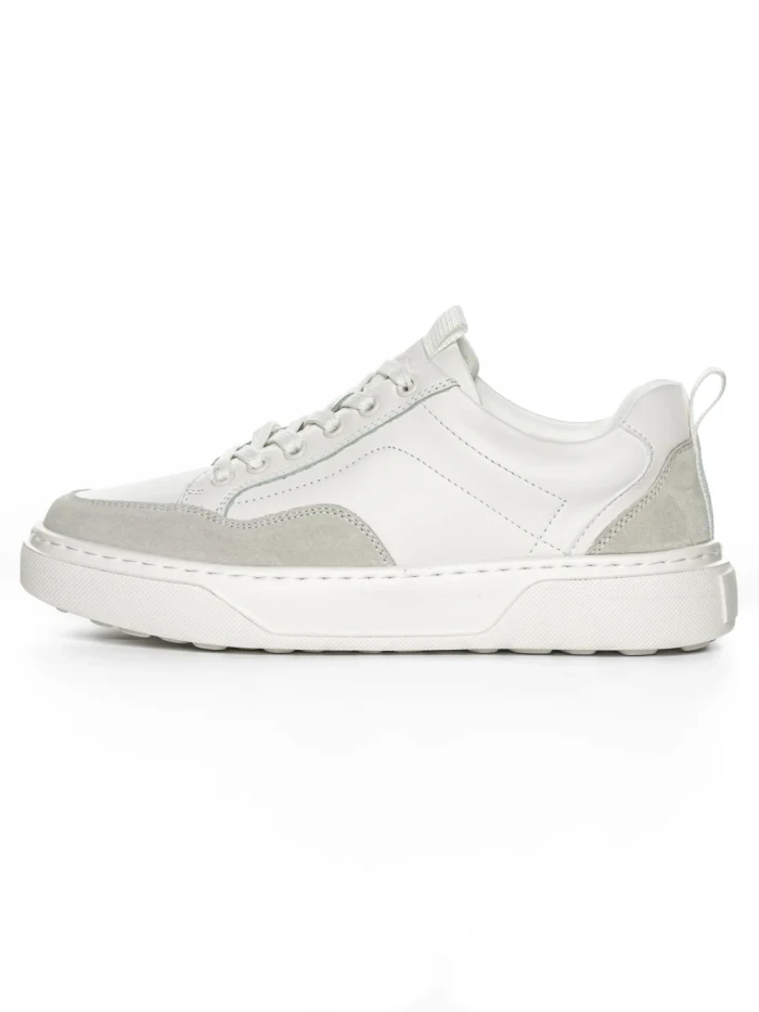 Pantofi Sport Barbati din piele naturala 5320 WHITE | ADVANCER