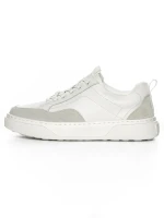 Pantofi Sport Barbati din piele naturala 5320 WHITE | ADVANCER