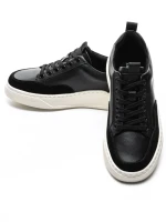 Pantofi Sport Barbati din piele naturala 5320 BLACK | ADVANCER