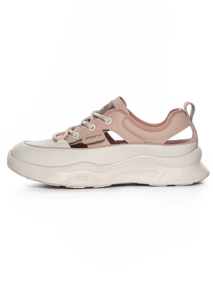 Pantofi Sport Dama din piele naturala 70136X PINK | ADVANCER