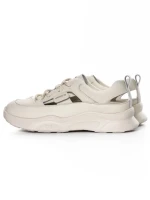 Pantofi Sport Dama din piele naturala 70136X CREAM | ADVANCER