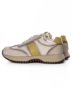 Pantofi Sport Dama din piele naturala KM3309 YELLOW | ADVANCER