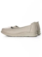 Balerini Dama din piele naturala 6651 CREAM | ADVANCER