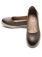 Balerini Dama din piele naturala 6651 DARK APRICOT | ADVANCER