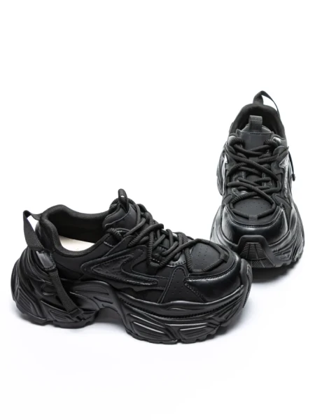 Pantofi Sport Dama din piele naturala 918-1 BLACK | FRANCO GERARDO