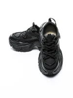 Pantofi Sport Dama din piele naturala 918-1 BLACK | FRANCO GERARDO