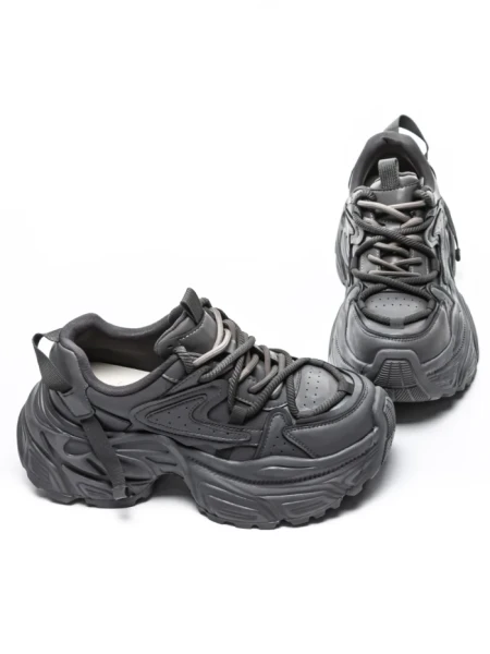 Pantofi Sport Dama din piele naturala 918-1 GREY | FRANCO GERARDO