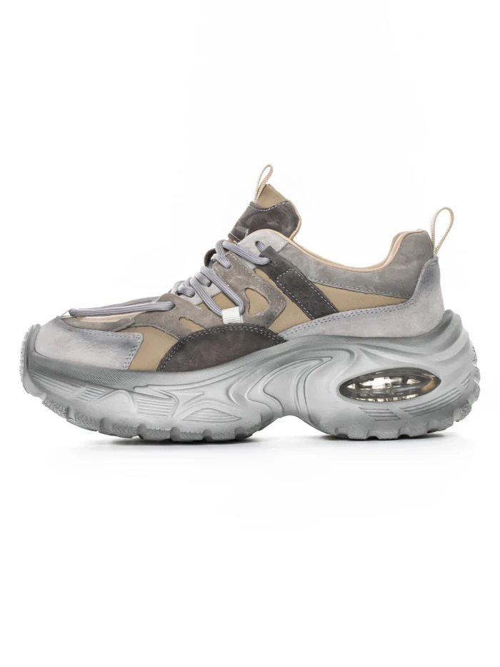 Pantofi Sport Dama din piele naturala HY2122 GREY | FRANCO GERARDO