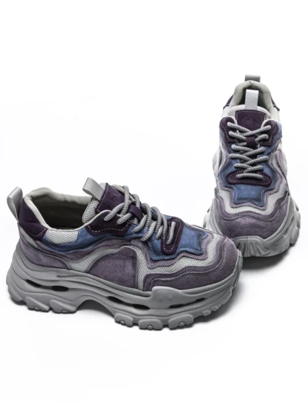 Pantofi Sport Dama din piele naturala HY2926-1 BLUE | FRANCO GERARDO