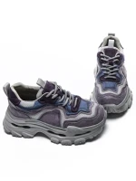 Pantofi Sport Dama din piele naturala HY2926-1 BLUE | FRANCO GERARDO