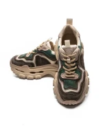 Pantofi Sport Dama din piele naturala HY2926-1 GREEN | FRANCO GERARDO