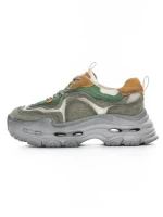 Pantofi Sport Dama din piele naturala HY2926-1 LIGHT GREEN | FRANCO GERARDO