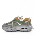 Pantofi Sport Dama din piele naturala HY2926-1 LIGHT GREEN | FRANCO GERARDO