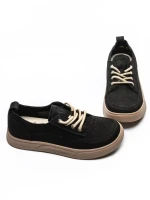 Pantofi Sport Dama din piele naturala 2535 BLACK | FRANCO GERARDO