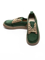 Pantofi Sport Dama din piele naturala 2535 GREEN | FRANCO GERARDO