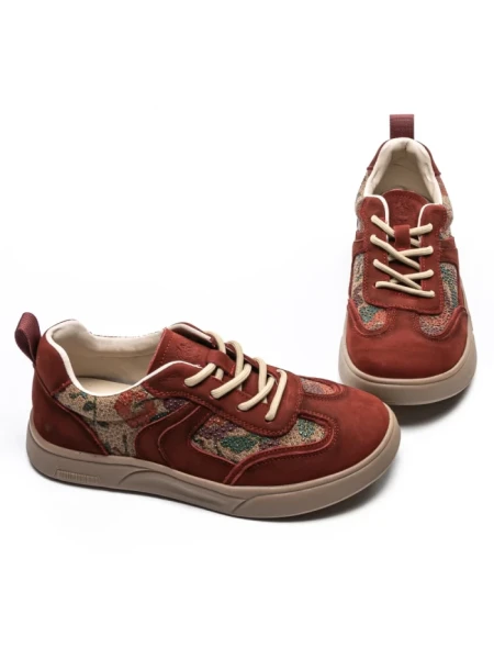 Pantofi Sport Dama din piele naturala 2536 RED | FRANCO GERARDO