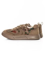 Pantofi Sport Dama din piele naturala 2536 KHAKI | FRANCO GERARDO