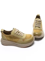 Pantofi Sport Dama din piele naturala 16-2 GREEN | FRANCO GERARDO