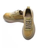 Pantofi Sport Dama din piele naturala 16-2 GREEN | FRANCO GERARDO