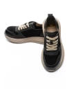 Pantofi Sport Dama din piele naturala 16-2 BLACK | FRANCO GERARDO