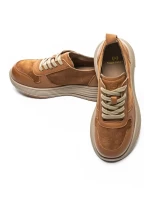 Pantofi Sport Dama din piele naturala 16-2 BROWN | FRANCO GERARDO