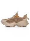 Pantofi Sport Dama din piele naturala 7110 KHAKI-CREAM | FRANCO GERARDO