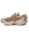 Pantofi Sport Dama din piele naturala 7110 KHAKI-CREAM | FRANCO GERARDO