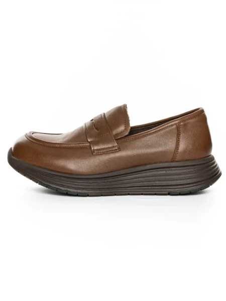 Pantofi Casual Dama din piele naturala 16-7 DARK BROWN | FRANCO GERARDO