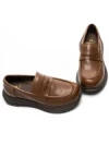 Pantofi Casual Dama din piele naturala 16-7 DARK BROWN | FRANCO GERARDO