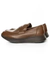 Pantofi Casual Dama din piele naturala 16-7 DARK BROWN | FRANCO GERARDO