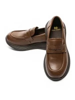 Pantofi Casual Dama din piele naturala 16-7 DARK BROWN | FRANCO GERARDO