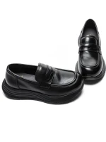 Pantofi Casual Dama din piele naturala 16-7 BLACK | FRANCO GERARDO